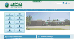 Desktop Screenshot of carrollcountynh.net