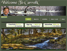 Tablet Screenshot of carrollcountynh.org